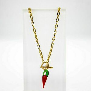Κολιέ Chilli Pepper - ατσάλι