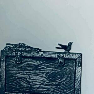 Τρισδιάστατος ανάγλυφος πίνακας "Bird view" - πίνακες & κάδρα, 3d, 3d κάδρο - 4