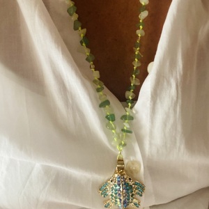 Fish crystal lucky charm - ψάρι, χάντρες, μακριά, φθηνά - 3