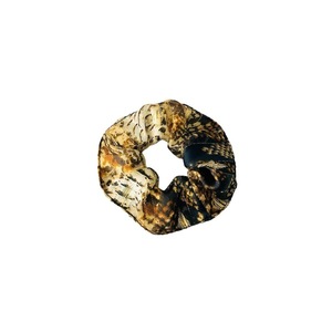 Scrunchy snake print - ύφασμα, λαστιχάκια μαλλιών