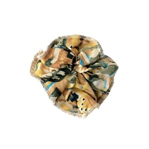 Scrunchy boho - ύφασμα, boho, λαστιχάκια μαλλιών