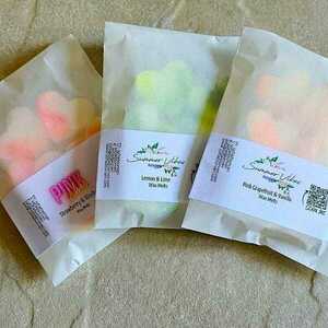Lemon & Lime Λεμονι * Μοσχολεμονο Wax Melts 40g - αρωματικά κεριά, waxmelts, vegan κεριά - 2