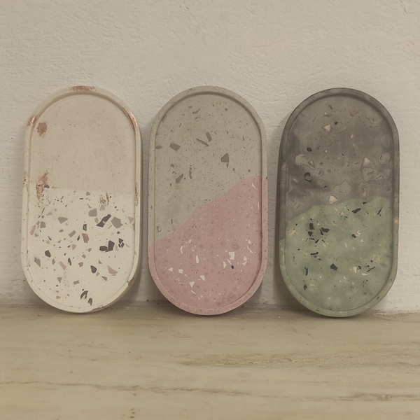 Διακοσμητικό δισκάκι 17,5 x 9εκ - σπίτι, τσιμέντο, πιατάκια & δίσκοι - 5