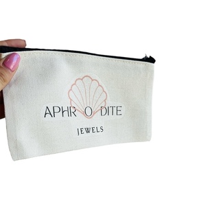 Πάνινο τσαντάκι “Aphrodite Jewels” - ύφασμα, χειρός, πάνινες τσάντες, μικρές