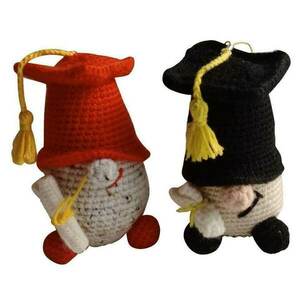 Νάνος φοιτιτης 12εκ.-Αντίγραφο - amigurumi, δώρο έκπληξη, για δασκάλους