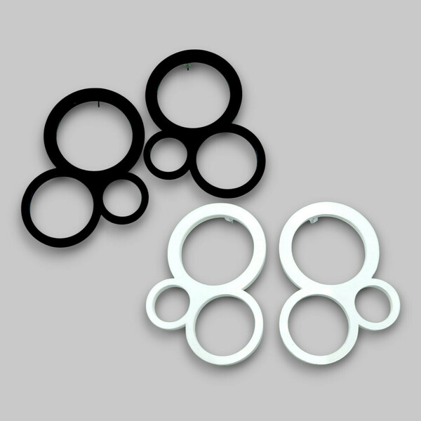 Minimal Loops - plexi glass, boho, μεγάλα