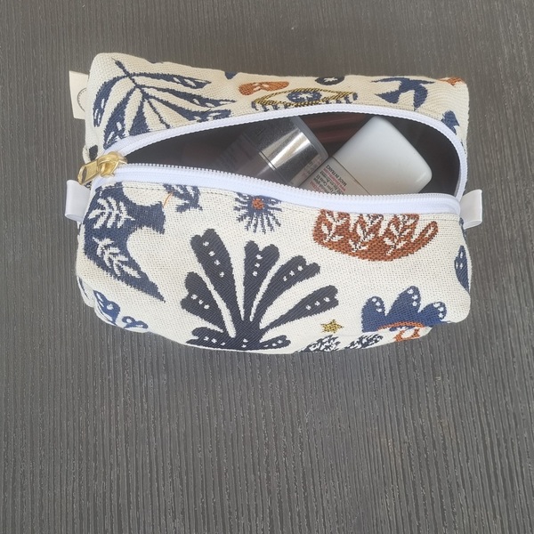 νεσεσέρ / τσαντάκι μακιγιάζ μικρό μέγεθος - ύφασμα, αδιάβροχο, καλλυντικών, ταξιδίου - 3