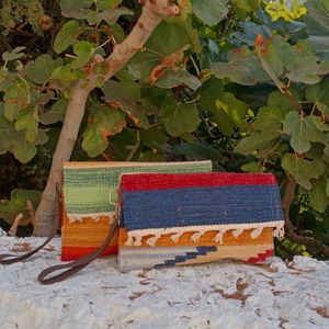 Μικρό Τσαντάκι "Wildflower - ύφασμα, clutch, χειρός - 2