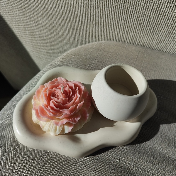 Peony - αρωματικά κεριά, vegan friendly, soy candle, soy wax