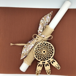 Λαμπάδα Boho Ονειροπαγίδα - λαμπάδες, για ενήλικες, για εφήβους - 2