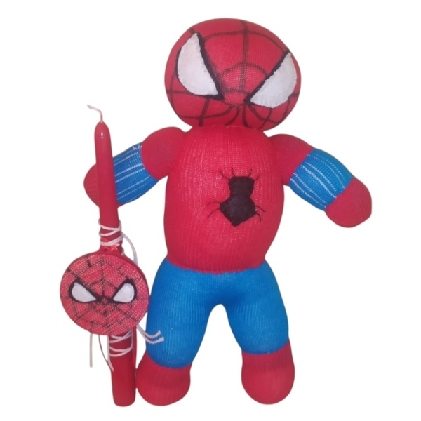 Σετ λαμπάδας με Σούπερ Ήρωα Spiderman - αγόρι, λαμπάδες, ανδρικά μπρελόκ