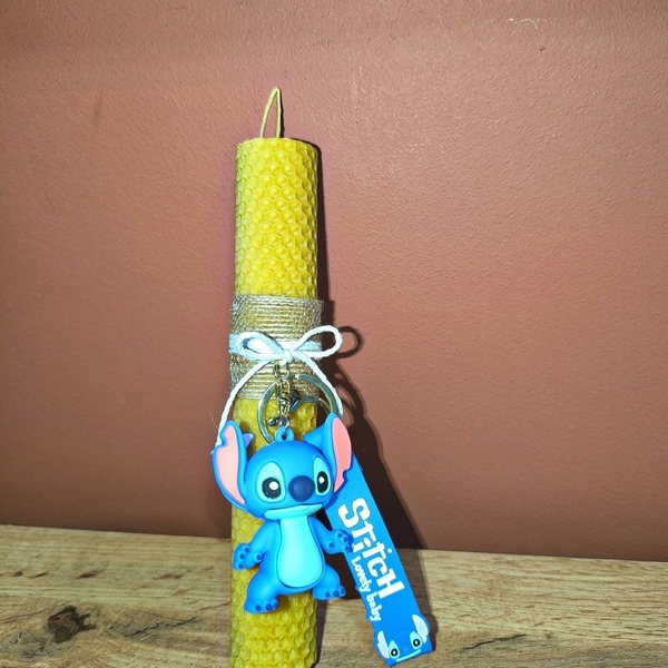 Λαμπάδα Stitch - λαμπάδες, για παιδιά, για εφήβους, ήρωες κινουμένων σχεδίων
