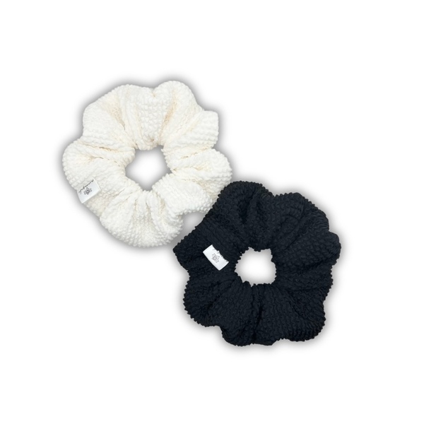 Crinkle regular scrunchie - ύφασμα, για τα μαλλιά, λαστιχάκια μαλλιών