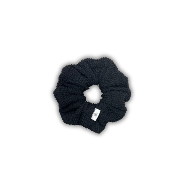 Crinkle regular scrunchie - ύφασμα, για τα μαλλιά, λαστιχάκια μαλλιών - 4