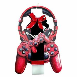 Λαμπάδα Red Player - αγόρι, λαμπάδες, σετ, για παιδιά, σπορ και ομάδες