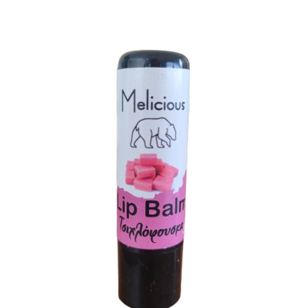 Melicious Lip Balm Μελισσοκέρι – Bubblegum Kiss - μελισσοκέρι, 100% φυτικό