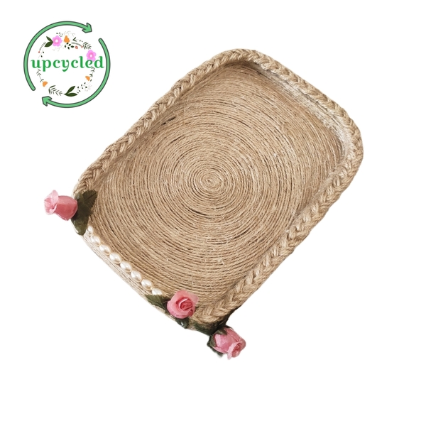 Δισκάκι διακοσμητικό Upcycled μικρό - πιατάκια & δίσκοι