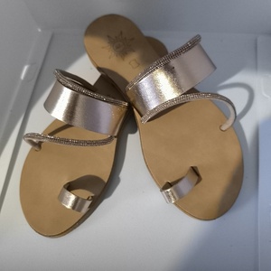 Simple and glam - δέρμα, φλατ