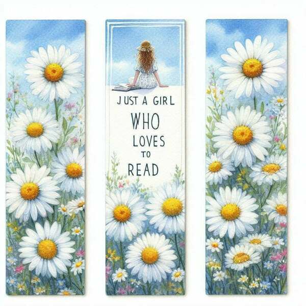 Σετ 3 τμχ. Κομψοί, ανθεκτικοί, μοναδικοί—οι σελιδοδείκτες που θα αγαπήσετε! Floral Bookmarks, 82 - σελιδοδείκτες