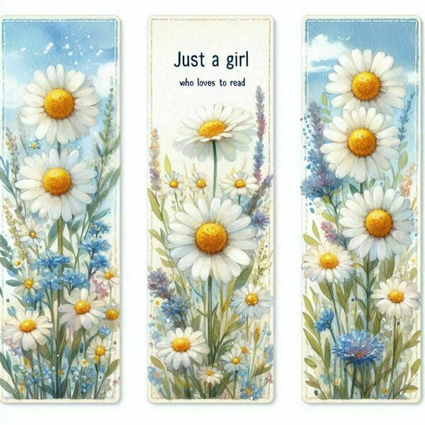 Σετ 3 τμχ. Κομψοί, ανθεκτικοί, μοναδικοί—οι σελιδοδείκτες που θα αγαπήσετε! Floral Bookmarks, 82 - σελιδοδείκτες - 5