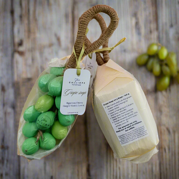 Σαπούνι τσαμπί σταφύλι Grape soap Πετροκέρασο - χεριού - 3