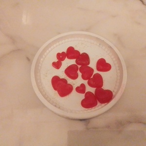 70 αρωματικές καρδούλες από κερί - υλικά κατασκευών - 4