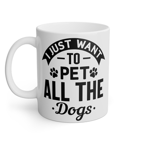 Κούπα i just want to pet - πορσελάνη, είδη σερβιρίσματος
