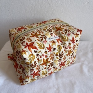 Maple make up bag - ύφασμα, καλλυντικών, ταξιδίου - 2