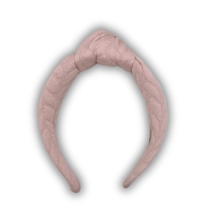 Soft braid knot hairband - ύφασμα, στέκες