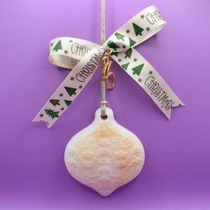 Αρωματική Ταμπλέτα σε Σχήμα Μπάλας - Γούρι 2026 - Wax Melt Αρωματική Ταμπλέτα σε Σχήμα Μπάλας - Γούρι 2026 - Wax Melt - ύφασμα, κερί, γούρια, μπάλες, waxmelts - 3