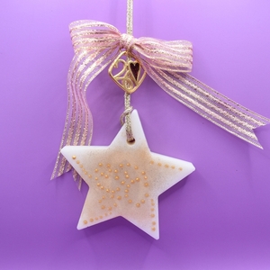 Αρωματική Ταμπλέτα σε Σχήμα Αστέρι - Γούρι 2026 - Wax Melt Αρωματική Ταμπλέτα σε Σχήμα Αστέρι - Γούρι 2026 - Wax Melt - ύφασμα, αστέρι, κερί, γούρια, waxmelts - 2