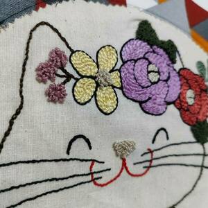 Σακίδιο πλάτης με κέντημα Σακίδιο πλάτης με κέντημα - ύφασμα, πλάτης, μεγάλες, all day, tote - 2