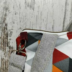 Σακίδιο πλάτης με κέντημα Σακίδιο πλάτης με κέντημα - ύφασμα, πλάτης, μεγάλες, all day, tote - 4