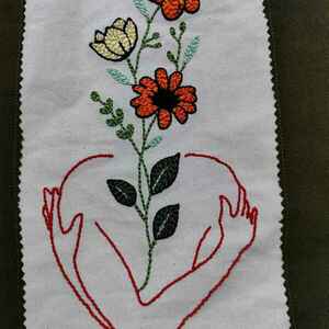 Σακίδι πλάτης με κεντημένο σχέδιο Σακίδι πλάτης με κεντημένο σχέδιο - ύφασμα, πλάτης, all day, tote, φθηνές - 3