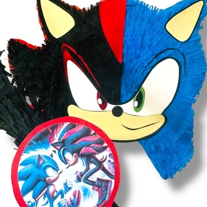 Πινιατα Σονικ( and shadow sonic) Πινιατα Σονικ( and shadow sonic) - αγόρι, πινιάτες - 3
