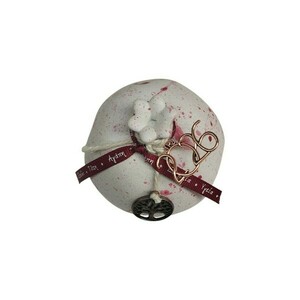 Επιτραπέζιο γούρι ρόδι - τσιμέντο, πορσελάνη, ρόδι, γούρια - 2