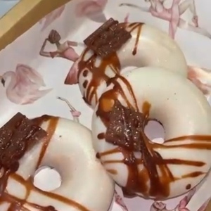 Wax melts Donuts με σιρόπι σοκολατα - 2