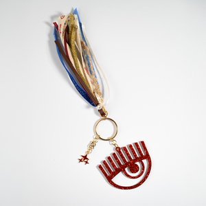 Γούρι Μπρελόκ 2026 "Μάτι" - plexi glass, evil eye, χριστουγεννιάτικα δώρα, γούρια