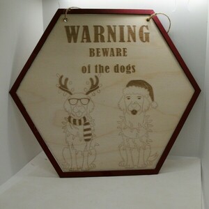 Beware of the Dogs Sing - πίνακες & κάδρα, ταμπέλα - 2