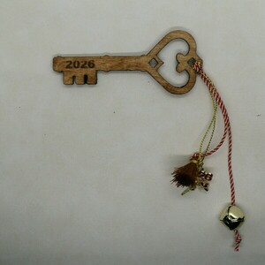 New Year Charm - ξύλο, σπίτι, γούρια, προσωποποιημένα - 3