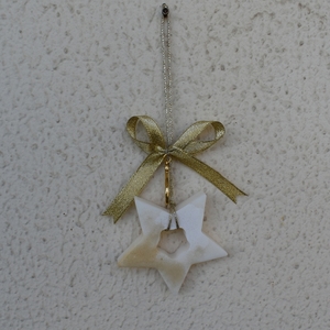 Γούρι 2026, Αρωματική Ταμπλέτα σε Σχήμα Αστέρι - Wax Melt - ύφασμα, αστέρι, κερί, γούρια, waxmelts - 5