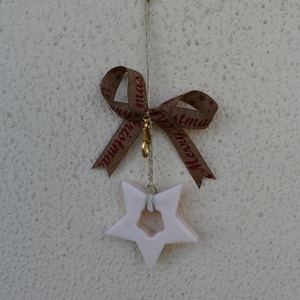 Γούρι 2026 - Αρωματική Ταμπλέτα σε Σχήμα Αστέρι, Wax Melt - ύφασμα, αστέρι, κερί, γούρια, waxmelts - 4