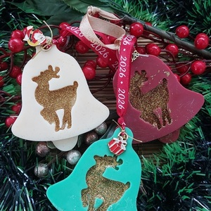 Αρωματικές ταμπλετες-στολίδια-γουρια χριστουγεννιατικα σετ 3τμχ Νο 3 - ξύλο, γούρια, δέντρο, vegan κεριά - 3