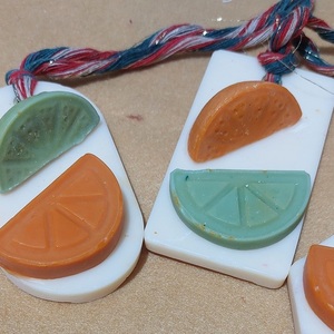 Αρωματικές ταμπλετες σετ 3τμχ Νο 5 - στολίδια, αρωματικά χώρου, vegan κεριά - 2