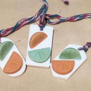 Αρωματικές ταμπλετες σετ 3τμχ Νο 5 - στολίδια, αρωματικά χώρου, vegan κεριά - 3