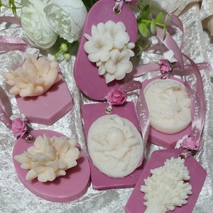 Αρωματικές ταμπλετες σετ 3τμχ Νο 6 - στολίδια, αρωματικά χώρου, vegan κεριά