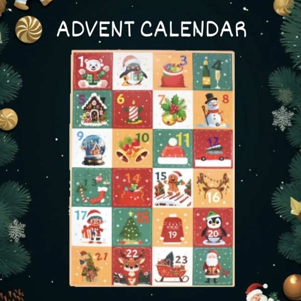 Advent calendar - ρεσώ & κηροπήγια