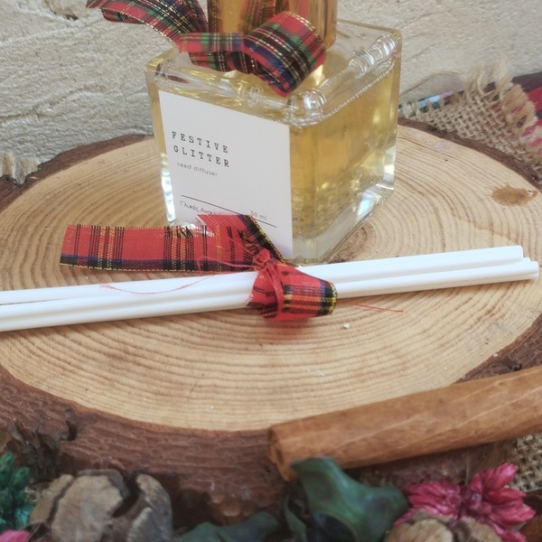 Reed diffuser 50 ml- festive glitter - γυαλί, αρωματικά χώρου, κεριά & κηροπήγια - 2