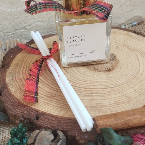 Reed diffuser 50 ml- festive glitter - γυαλί, αρωματικά χώρου, κεριά & κηροπήγια - 3