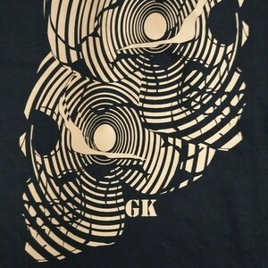 skulls circles (medium) - 100% βαμβακερό - 2